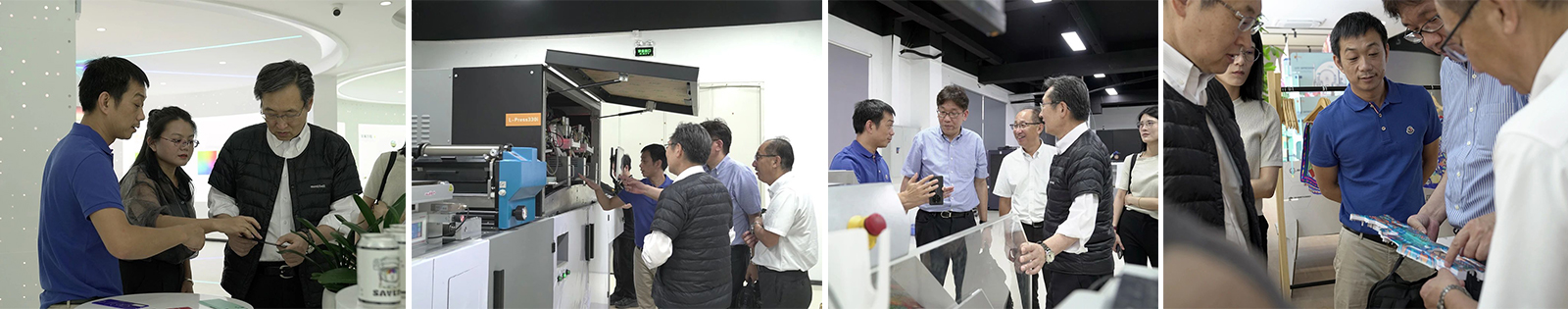 合作引领，创印未来！爱普生董事长一行到访金谷田！